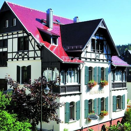 Hotel-Pension Heimburg Bad Elster Eksteriør billede