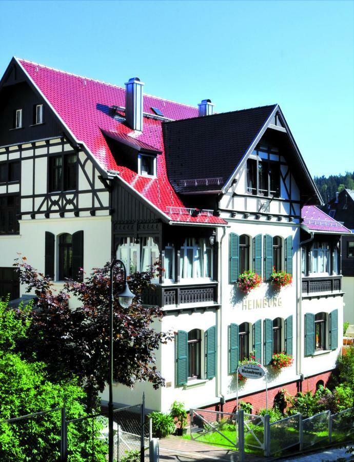 Hotel-Pension Heimburg Bad Elster Eksteriør billede